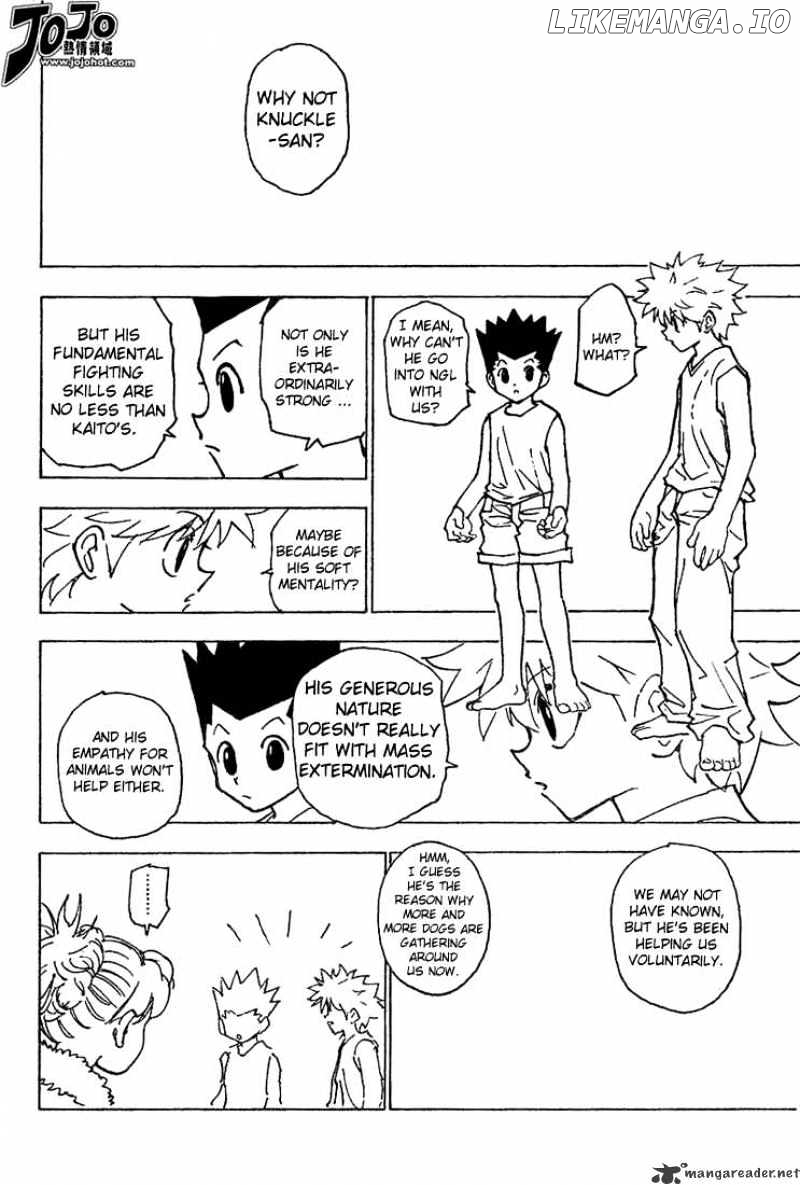 Hunter x Hunter, Chapter 205 image 05
